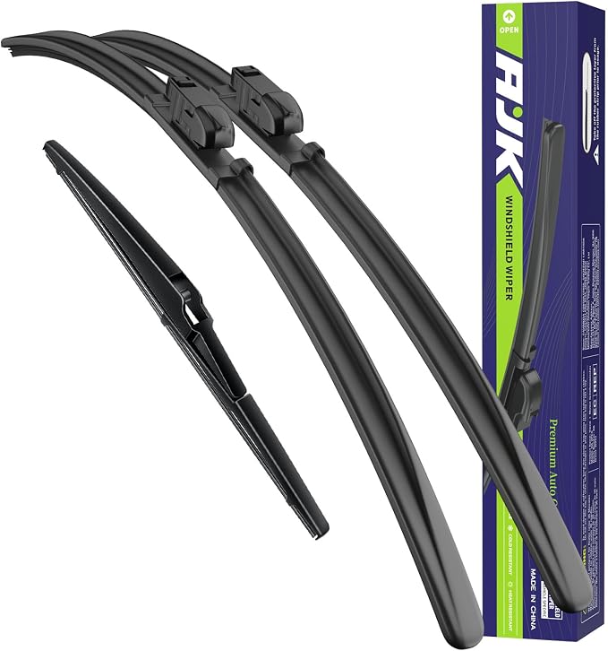 AJK Windshield Wiper Blade, OEM Quality Front and Rear Windshield Wipers by AJK