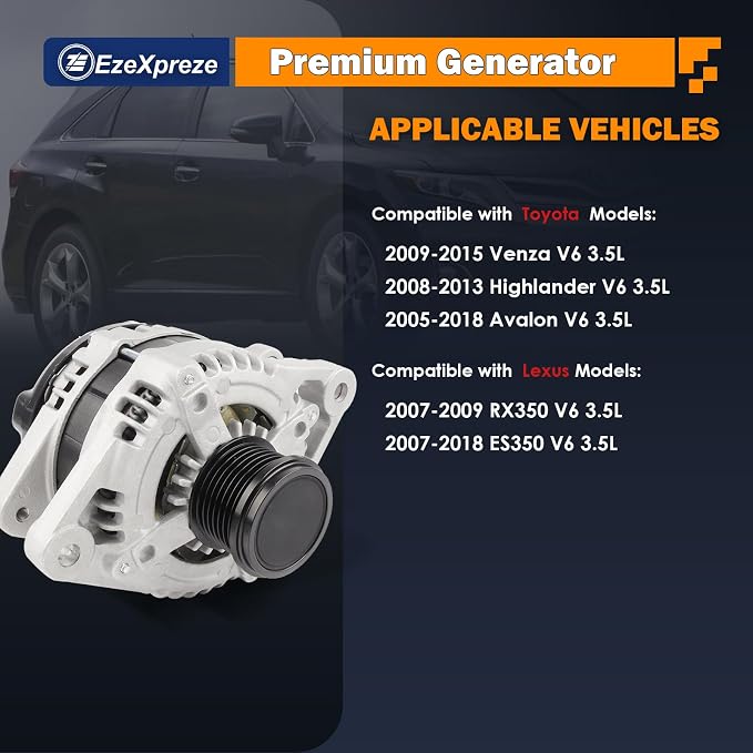 Ezexpreze 11137N New Alternator Fit - Image 2
