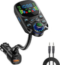 Bluetooth 5.3 FM Transmitter for Car- SOARUN Bluetooth Car Adapter PD30W & USB by SOARUN