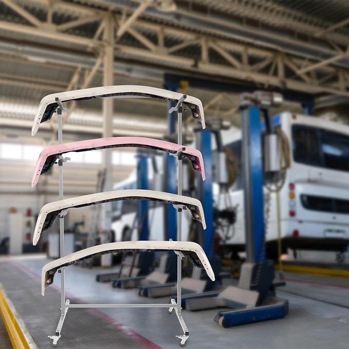 Floor Mobile Bumper Storage Rack, Heavy Duty Double Sided Bumper Storage Rack - Image 7