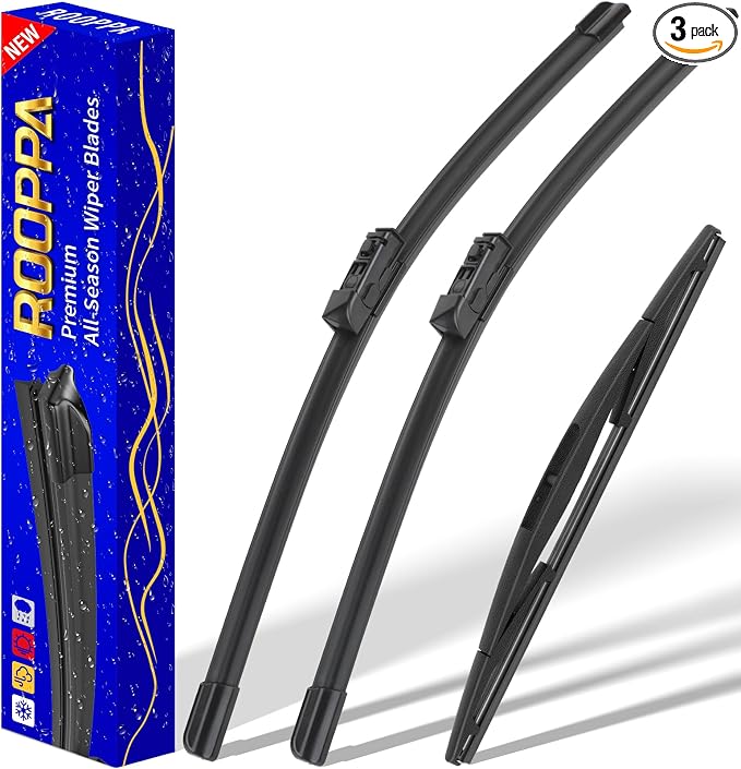 3 wipers Replacement for 2019-2023 2024 Subaru Forester, Windshield Wiper by ROOPPA