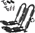 FORWODE Premium Kayak Roof Rack, 1 Pair J-Bar Roof Rack, Folding Adjustable Rack by FORWODE