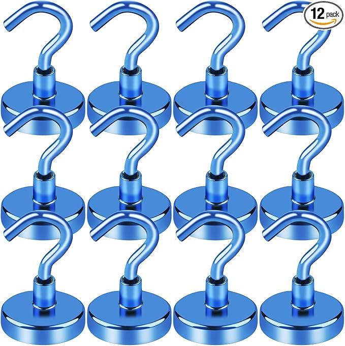 LOVIMAG Cruise Ship Essentials, 80Lb Magnetic Hooks by LOVIMAG