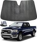 Windshield Sun Shade for Dodge RAM 1500 2019-2025 by ZOIBVCARSUNSHADE
