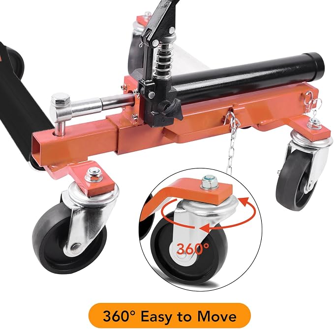 2Pcs Car Wheel Dolly, 1500LBS Capacity Trailer Dolly - Image 5