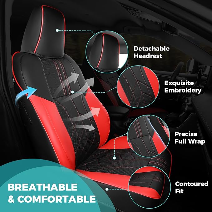 for Toyota RAV4 Seat Covers 2013 2014 2015 2016 2017 2018 RAV 4 XLE SE Limited - Image 3