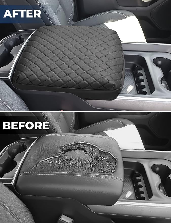 ISSYAUTO Center Console Cover Armrest lid Cover Compatible - Image 6