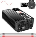 Xijia 1500W Pure Sine Wave Solar Power DC 12V Inverter AC 120V 60HZ Solar by XIJIA