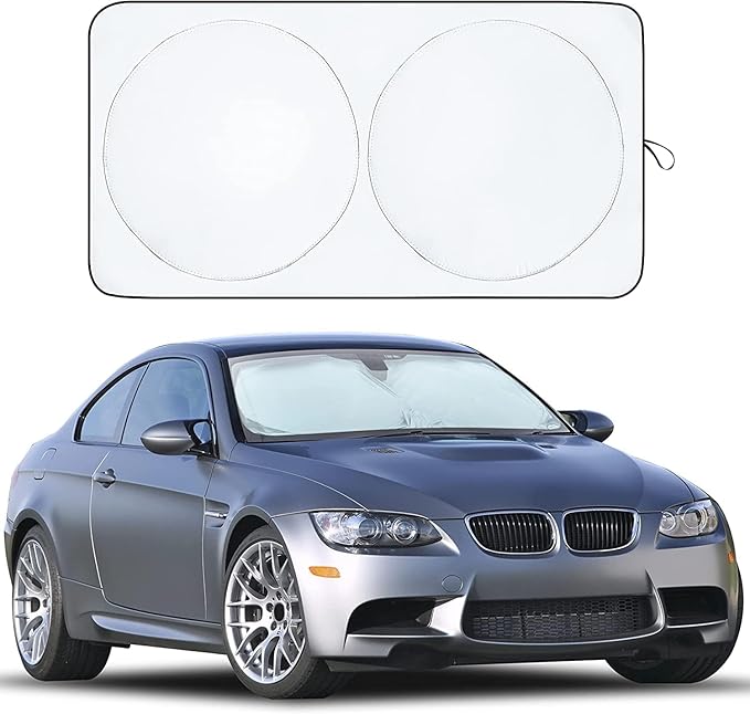 EcoNour Car Windshield Sunshade | Blocks 99% Heat & Keeps Interior Cool | by EcoNour