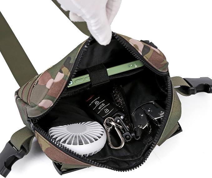 Outdoor Chest Bag For Men, EDC Chest Pack - Image 6