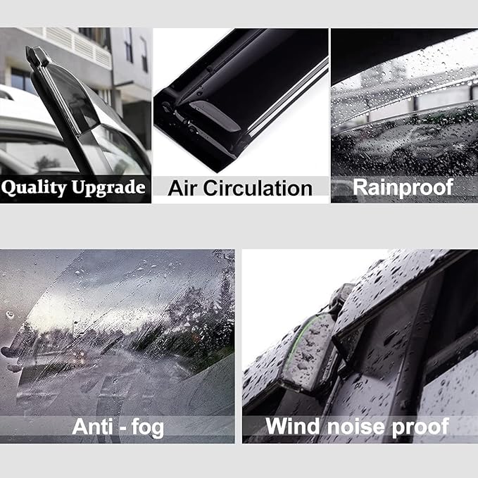 94531 Side Window Visors Wind Vent Deflector - Image 5