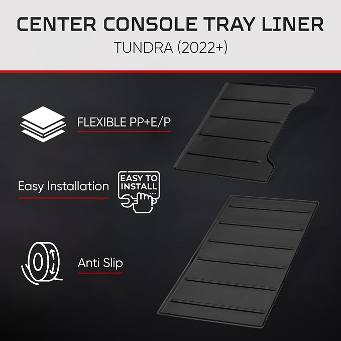 AJT DESIGN Center Console Organizer Tray Liner Compatible - Image 4