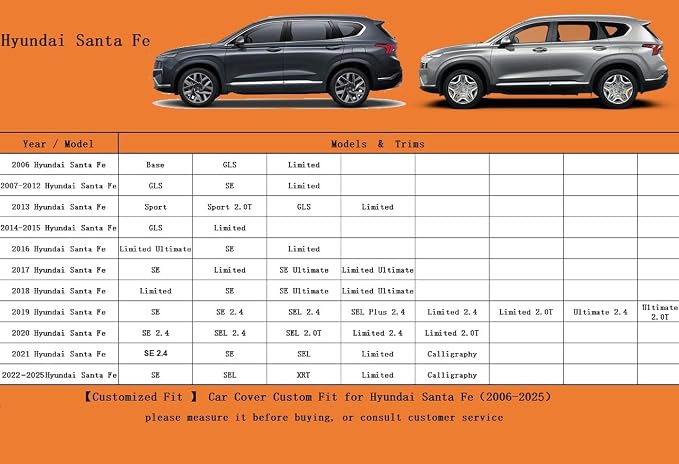 Kayme 6 Layers SUV Car Cover Custom Fit - Image 6