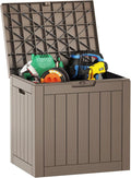 EAST OAK Outdoor Storage Box, 31 Gallon Deck Box, Waterproof Resin Storage Bin by EASTOAK