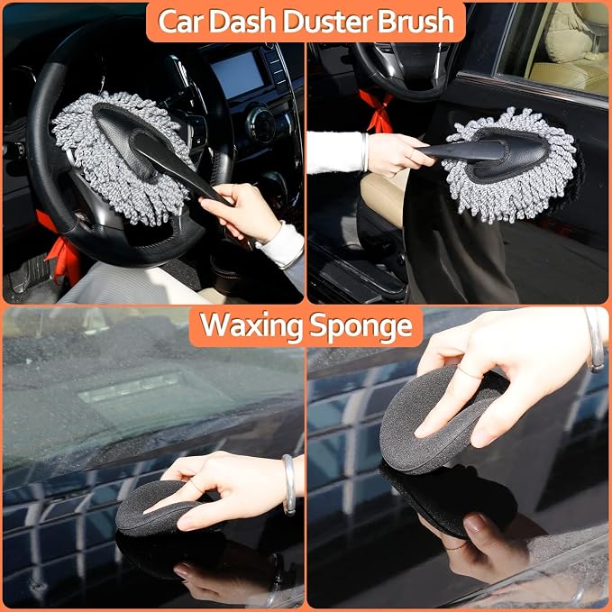 THINKWORK Car Cleaning Kit, Car Washing Kits - Image 5