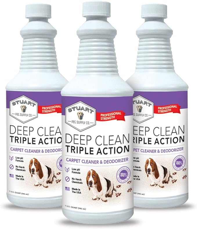 Professional Strength Deep Clean 3X Carpet Cleaner Solution & Deodorizer - Image 5