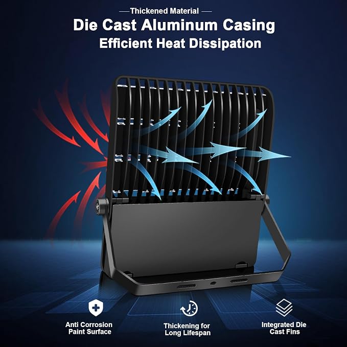 Stadium Lights Outdoor LED, Super Bright 50800 Lumen Stadium Flood Light 5000K - Image 7