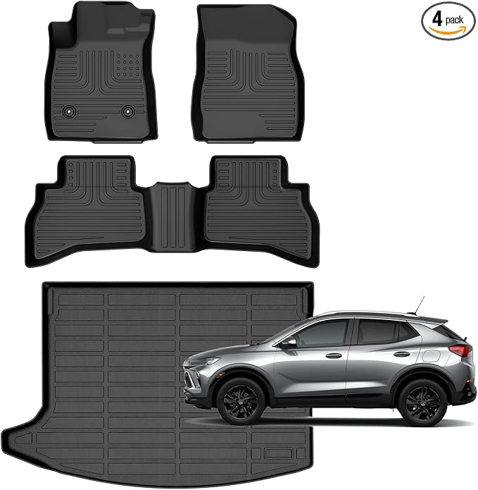 Floor Mats & Cargo Liner for Buick Encore GX AWD 2020-2025, for Buick Encore GX by Norand