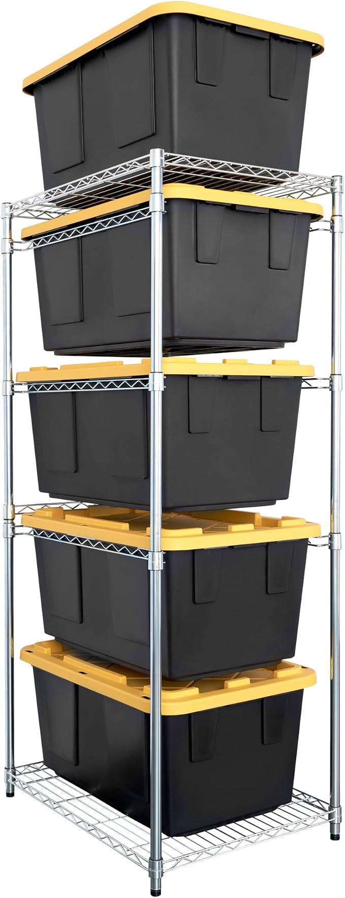 SafeRacks 5-Tier Steel Tote Rack WS-BR27 by SafeRacks