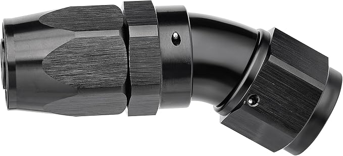 EVIL ENERGY 10AN 30 Degree One Piece Full Flow Hose End Fitting Swivel by EVILENERGY