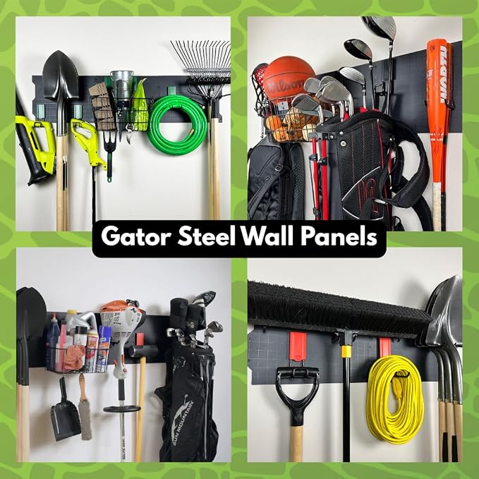 GATOR MAGNETICS Open Storage Hook: 4-Pack, The Ultimate Workshop & Garage - Image 6