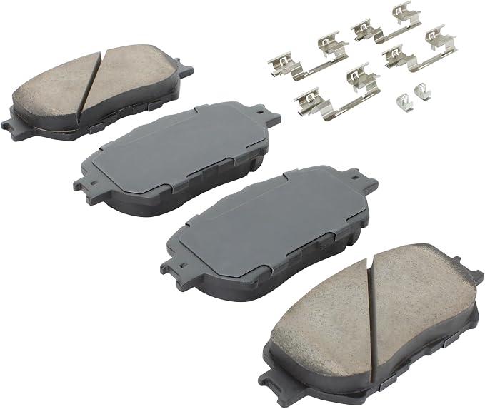 Premium Ceramic Front Brake Pads Compatible - Image 2