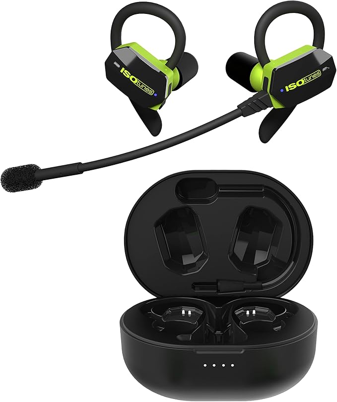 ISOtunes ULTRACOMM Aware Hearing Protection: True Wireless Bluetooth Hearing by ISOtunes