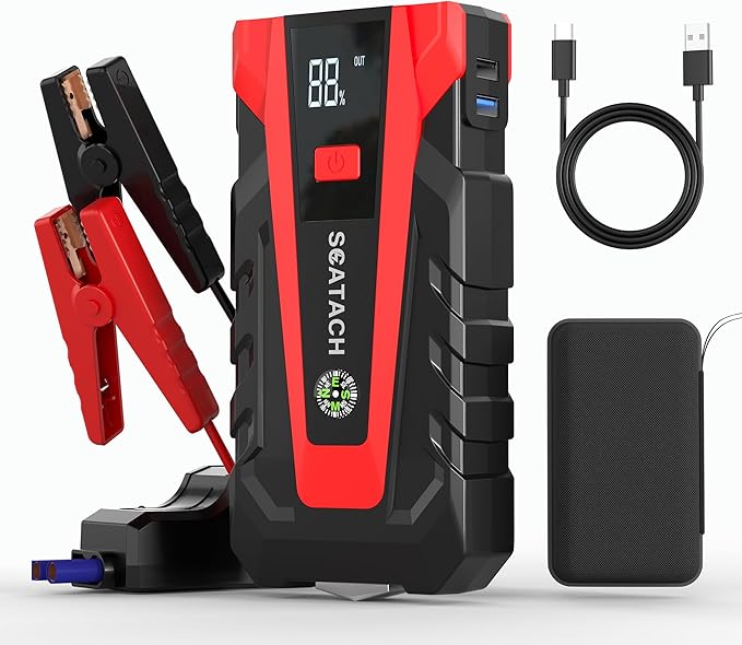 Scatach 011 3000A Car Battery Jump Starter, 12V Jump Starter Battery Pack by Scatach