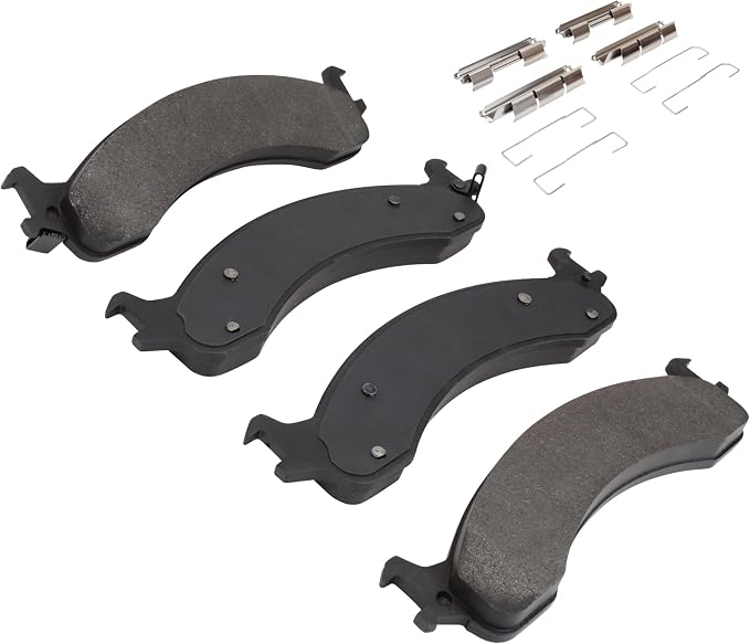 Premium Ceramic Front Brake Pads Compatible - Image 2