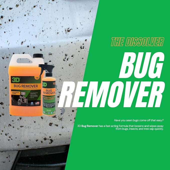 3D Bug Remover - All Purpose Exterior Cleaner & Degreaser to Wipe Away Bugs on - Image 3