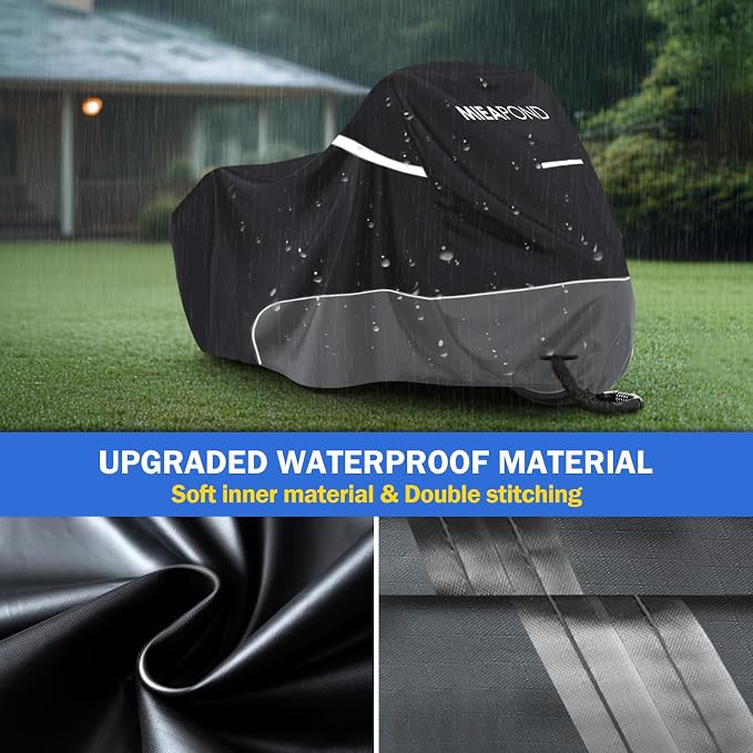 Motorcycle Cover for Harley Davidson Touring Models Road King, Road Glide - Image 4