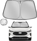 Windshield Sun Shade for 2020-2025 Ford Escape Foldable Sun Sunshade for Car by Fonowka