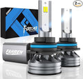 FAHREN 9007 LED Bulb, 33000LM Super Bright, 6500K Cool White, HB5 Driving Bulbs by Fahren