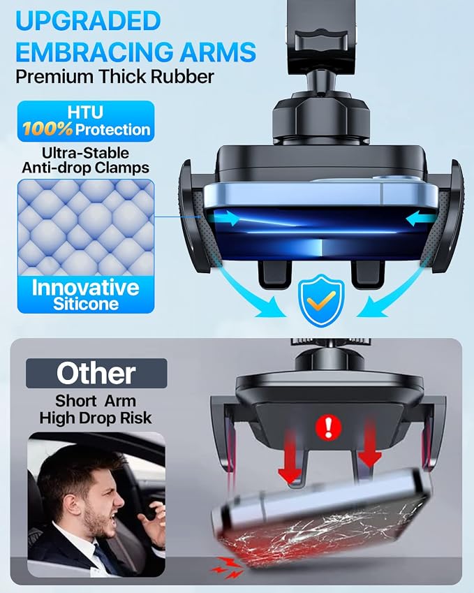 2025 Ultimate Car Phone Mount【98+LBS Strongest Suction & Military-Grade】【Patent - Image 5
