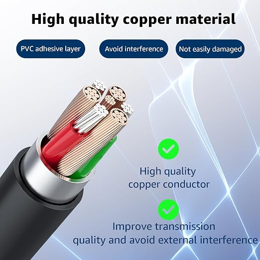 6.56FT USB to RJ11 Plug Cable, Radar Detector Cable Compatible - Image 5