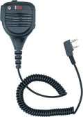 BTECH QHM22D Dual Push-to-Talk Speaker Mic, Platinum Series IP54 Rainproof by BTECH