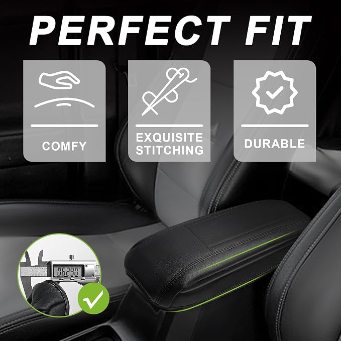 Muslogy Center Console Armrest Cover Compatible - Image 6