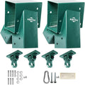 Heavy Duty Swing Sets Brackets Including 2 A-Frame Swing Set Brackets and 4 by ABUSA