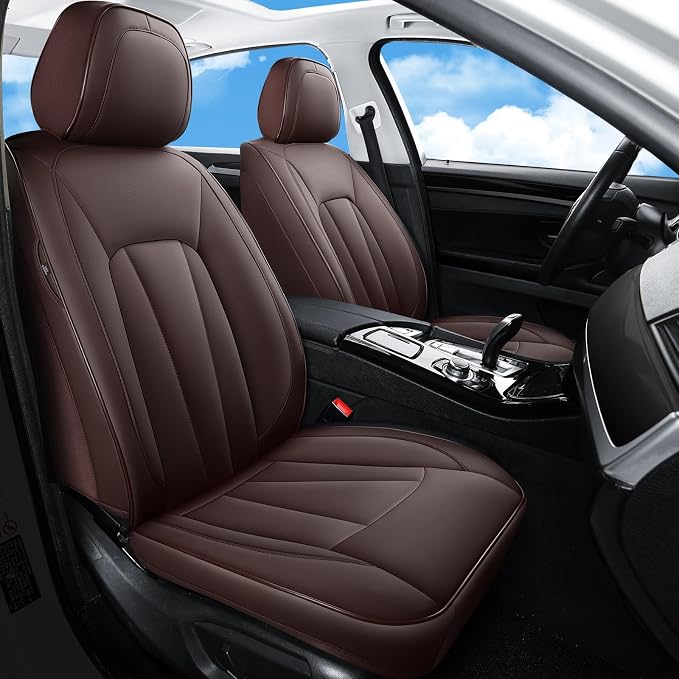 Car Seat Covers Front Seats, Luxury Waterproof Seat Covers, Universal Seat by CarLuxor
