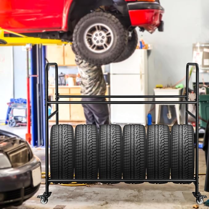 60" Tire Storage Rack - Image 8