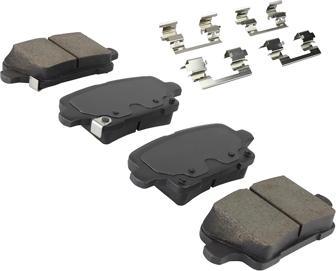Premium Ceramic Rear Brake Pads Compatible - Image 2