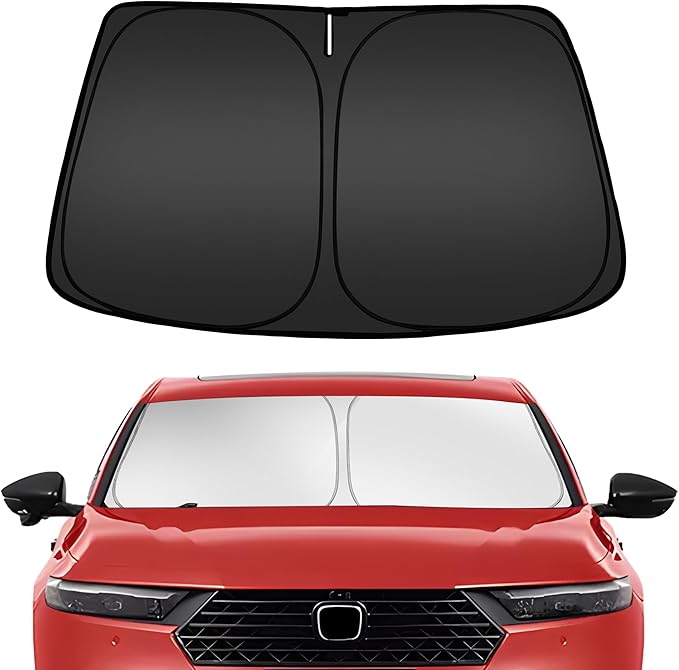 ARISMOTOR Windshield Sun Shade for Honda Accord Sedan 2018-2025, Custom Fit by ARISMOTOR