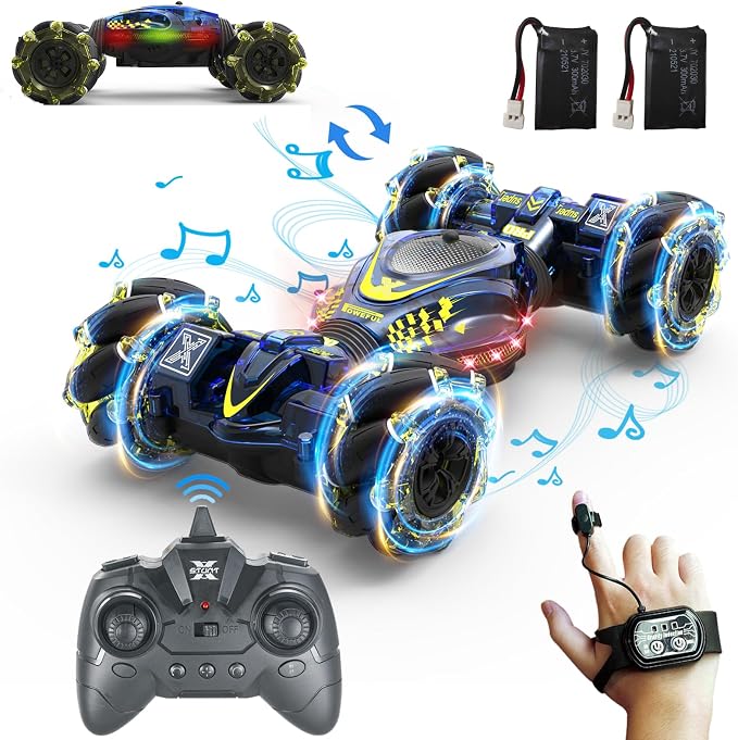Gesture Sensing RC Stunt Car Toys by XUERENTECH