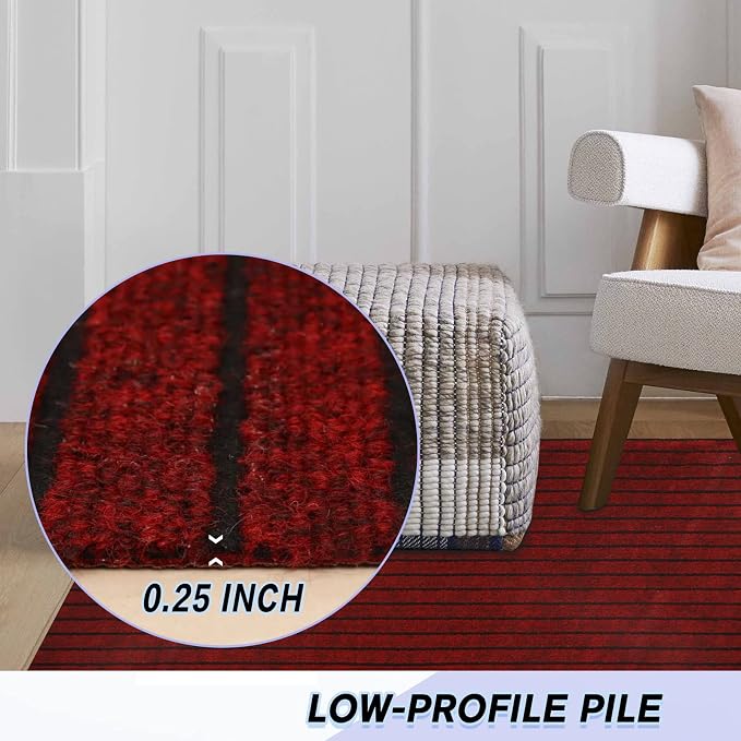 Custom Size Backed Non-Slip Area Rugs Runner, Easy Clean, Waterproof Runner Rugs - Image 3