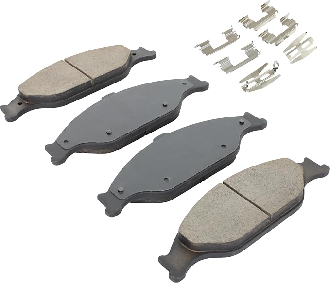 Premium Ceramic Front Brake Pads Compatible - Image 2