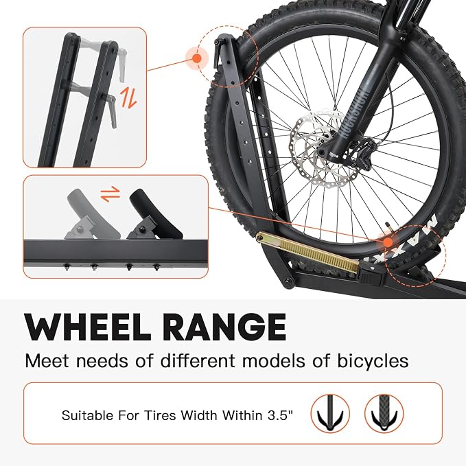 MagRack X2 Hitch 2 Ebike Rack, 150 lbs Capacity Electric Bike Carrier - Image 4