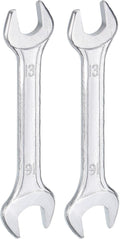 HARFINGTON 2pcs Double Open End Wrench 13mm x 16mm Metric 15 Degree Offset by HARFINGTON