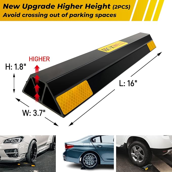 16" 2 Pcs Heavy Duty Parking Aid - Image 2