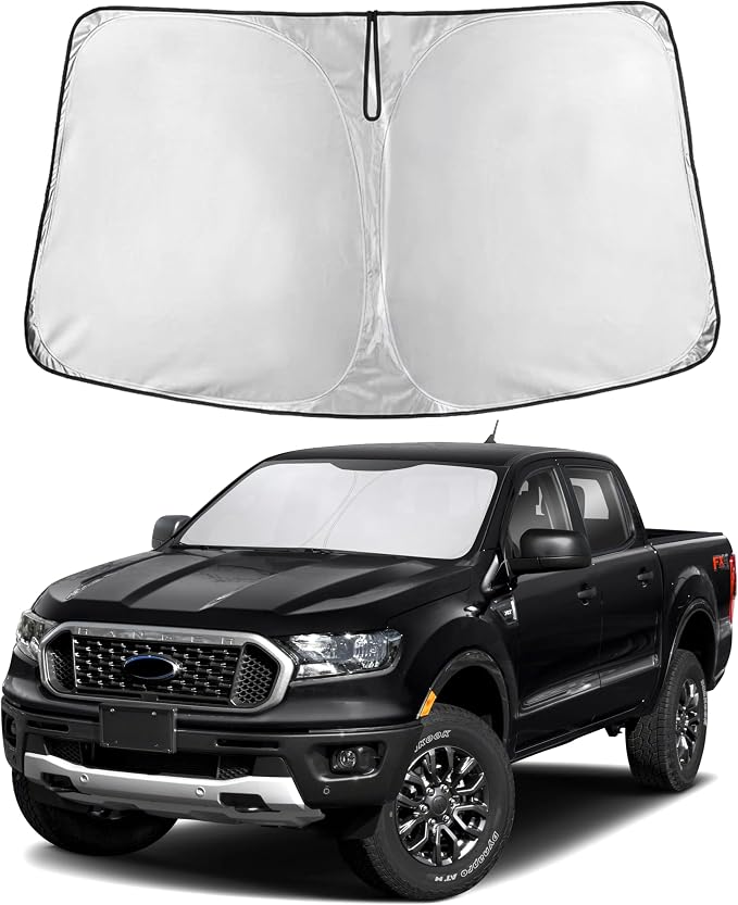 EcoNour Windshield Sun Shade Compatible by EcoNour