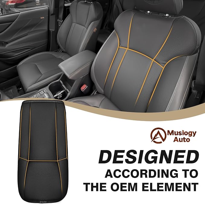 Muslogy Center Console Armrest Cover Compatible - Image 4